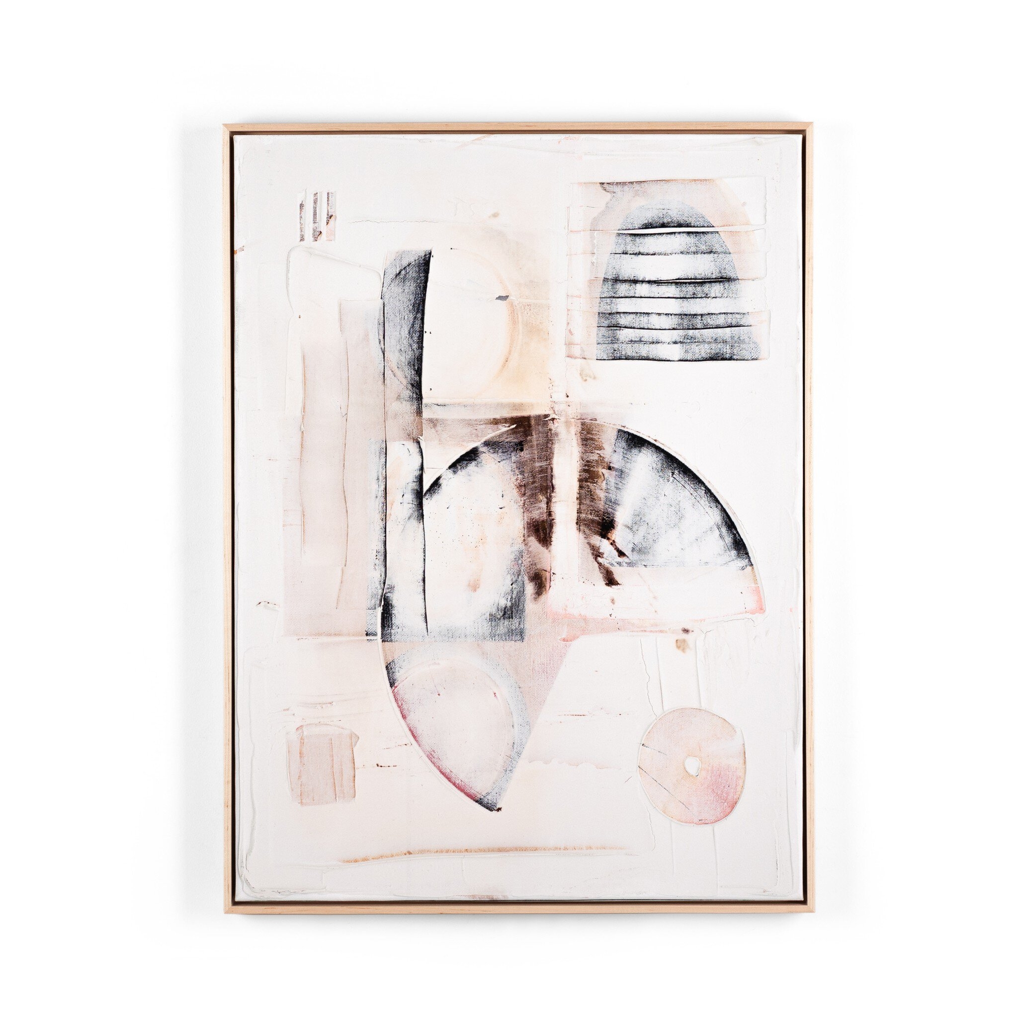 Pacmoon by Blackbird Art Co - Natural Maple Floater - Image 0