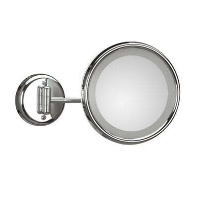 Mirror Pure Lucciolo Magnifying Cosmetic Wall Mirror with 12.2" Extension - Image 0