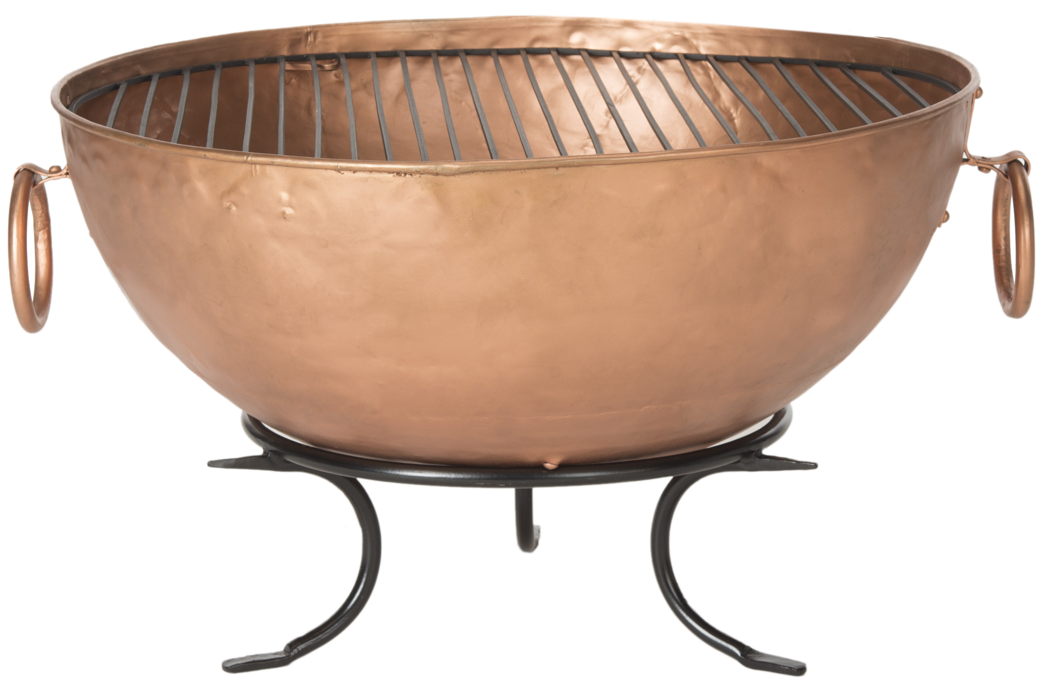 Bangkok Fire Pit - Copper/Black - Safavieh - Image 0