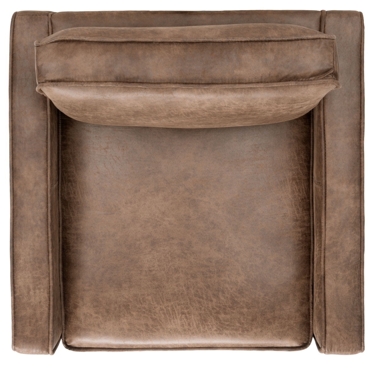 Paityn Accent Chair - Brown / Black - Safavieh - Image 5