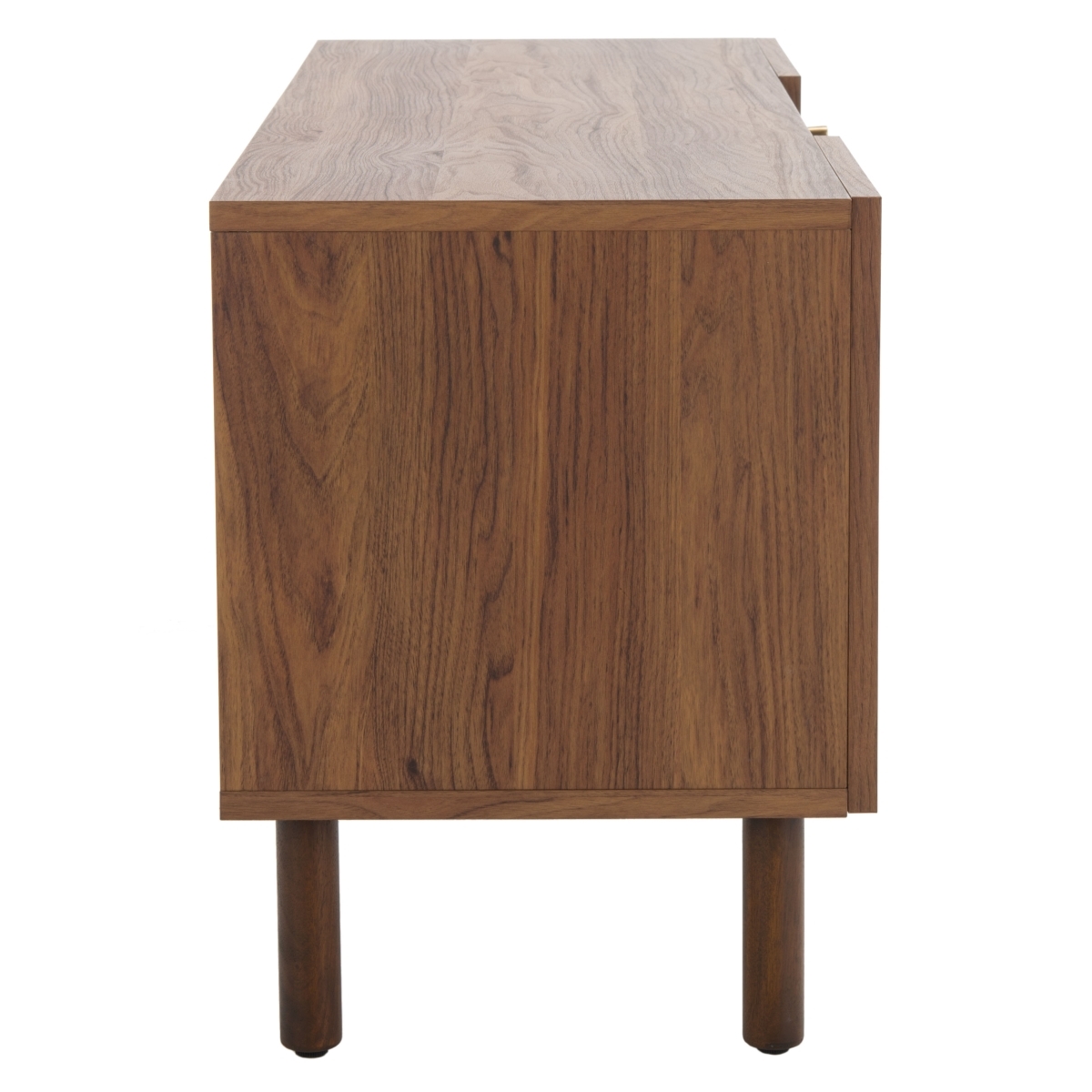 Ophelia 2 Door 2 Shelf Media Stand - Walnut / Natural - Safavieh - Image 5