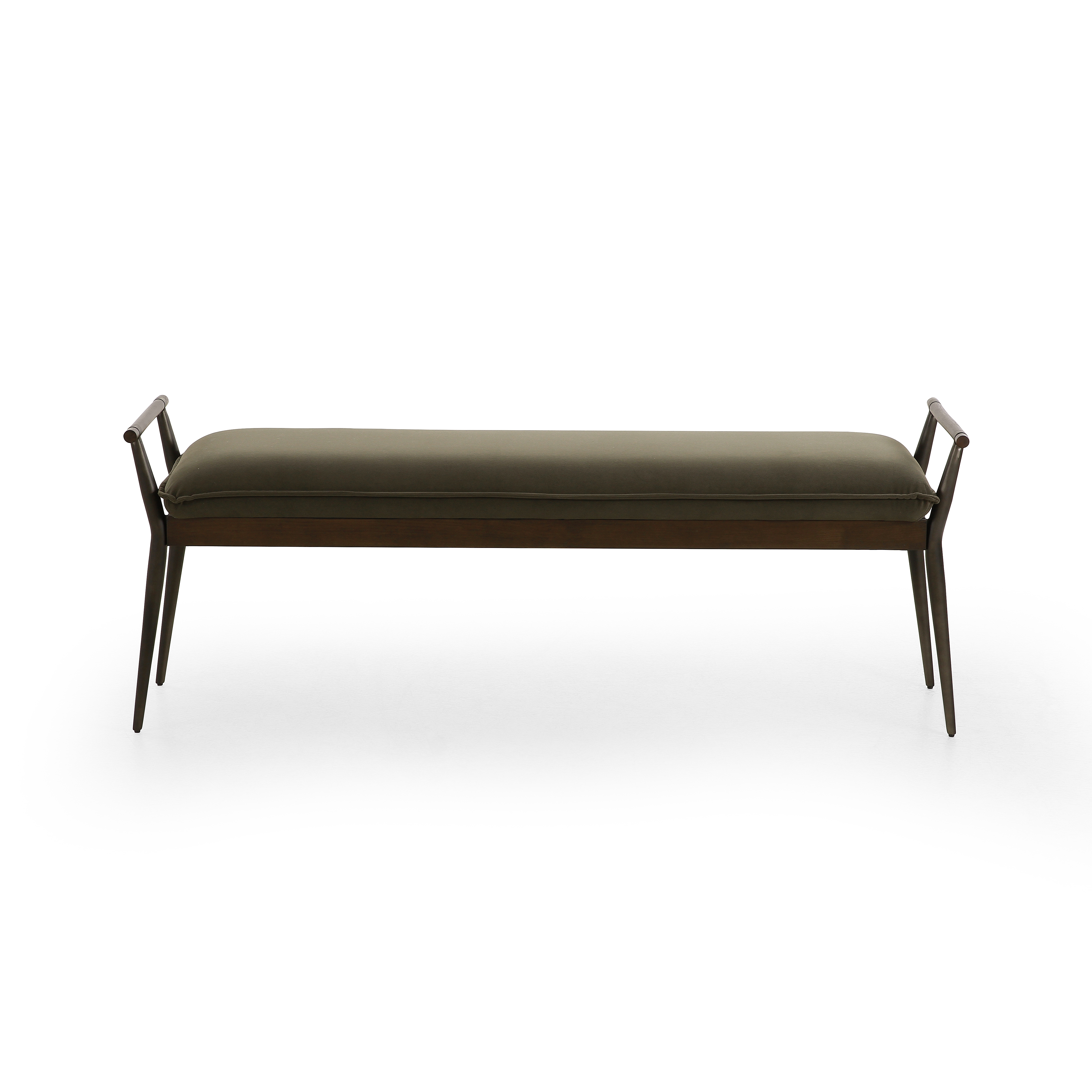 Charlotte Bench - Modern Velvet Loden - Image 3