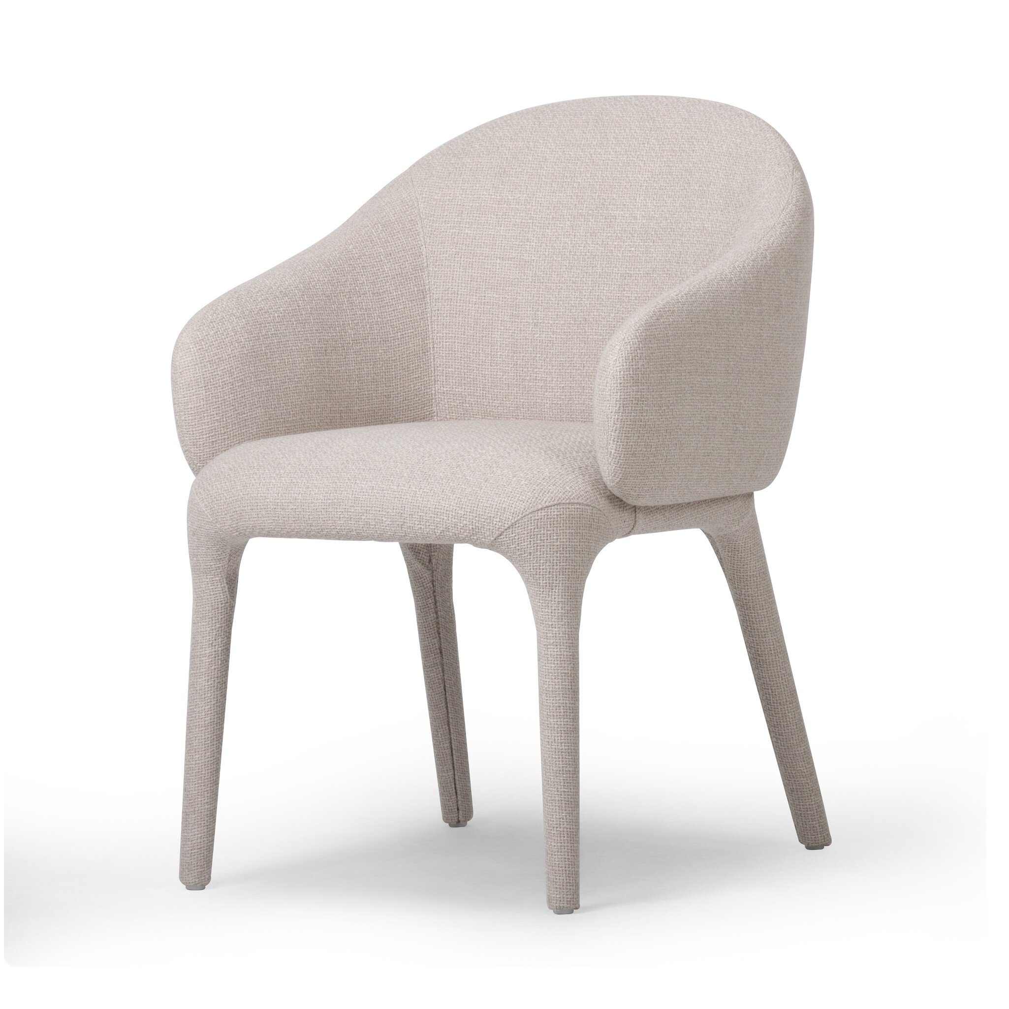 Bensen Dining Armchair - Gibson Taupe - Image 1