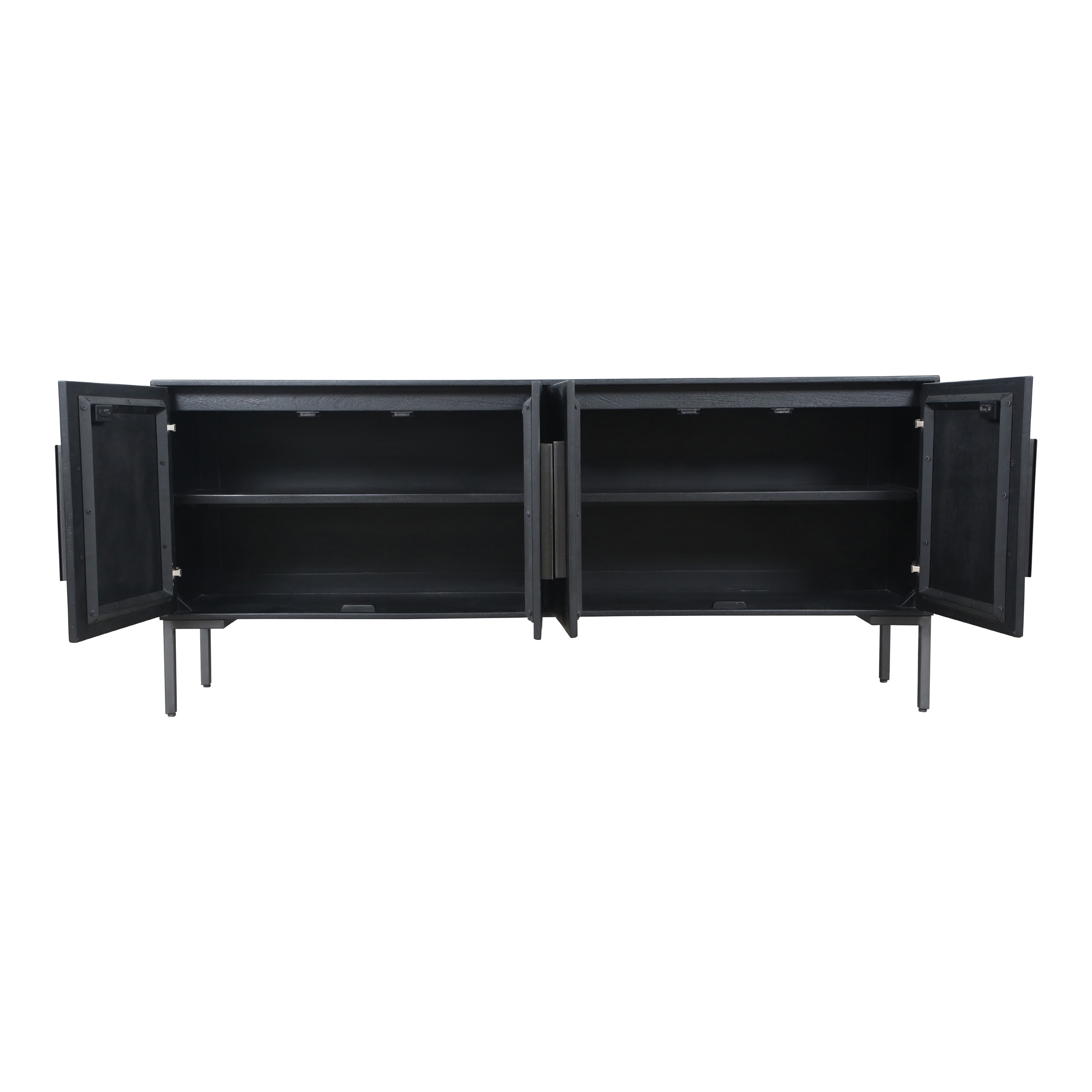 Fishbone Sideboard Black - Image 2