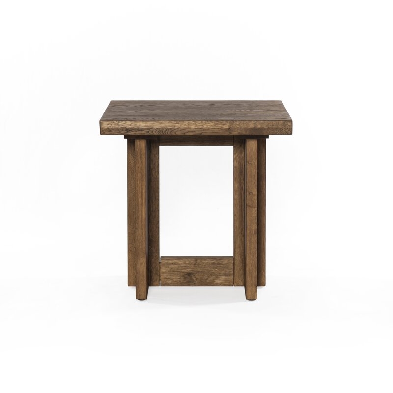 Four Hands Fallon Solid Wood Sled End Table - Image 0