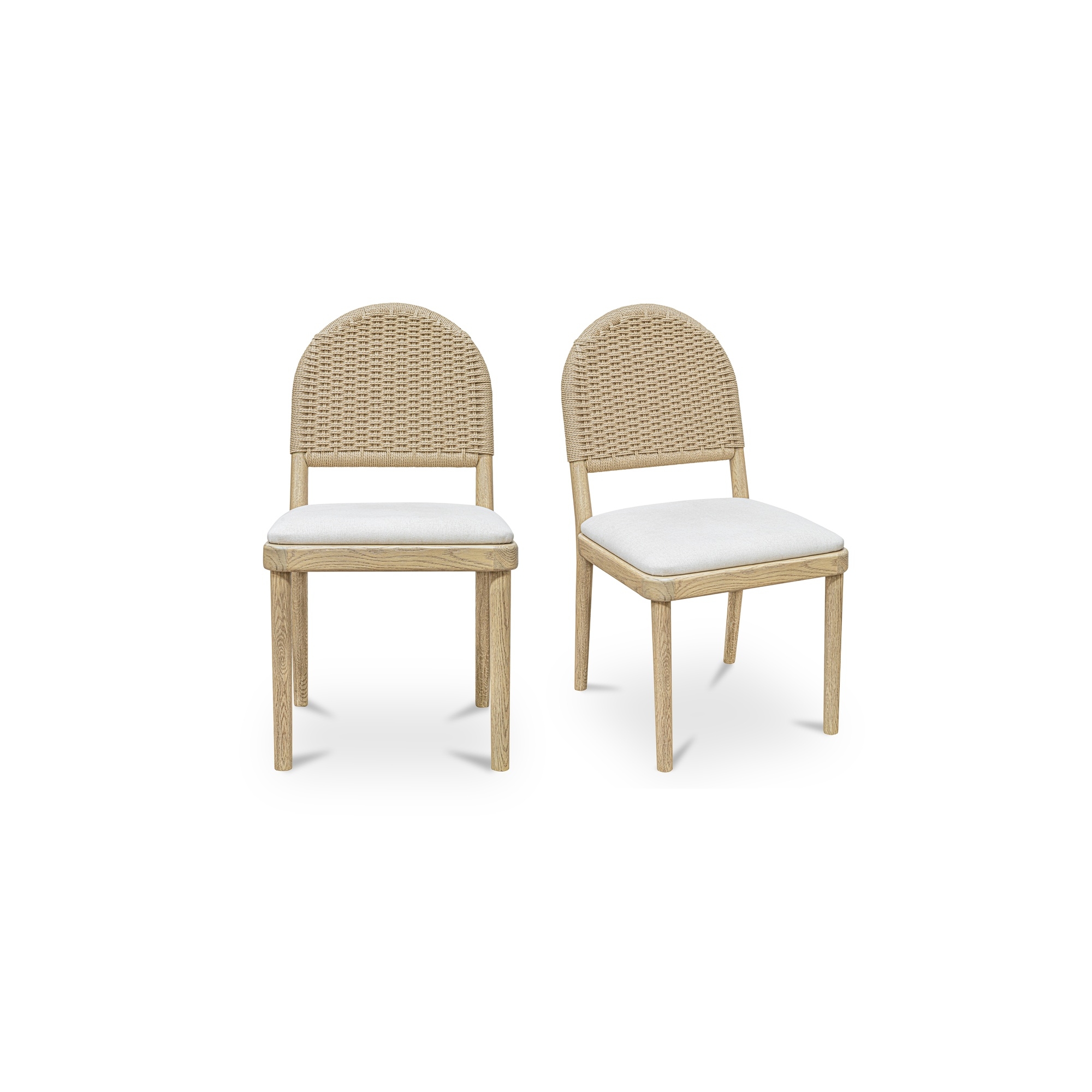 Claire Dining Chair Natural-Set of Two - Image 0