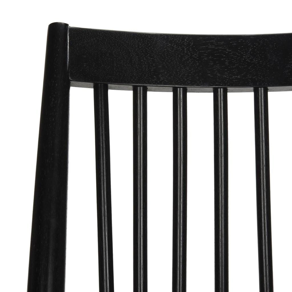 Wren 19" Spindle Dining Chair, Black, Set of 2 - Image 5