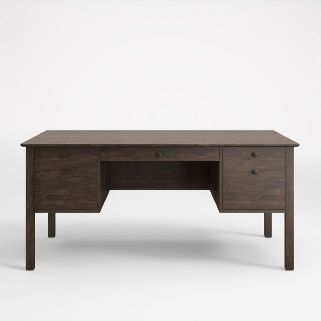 Ainsworth Charcoal Cherry Desk - Image 0