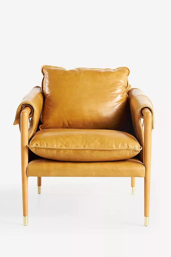 Havana Leather Chair - Image 0