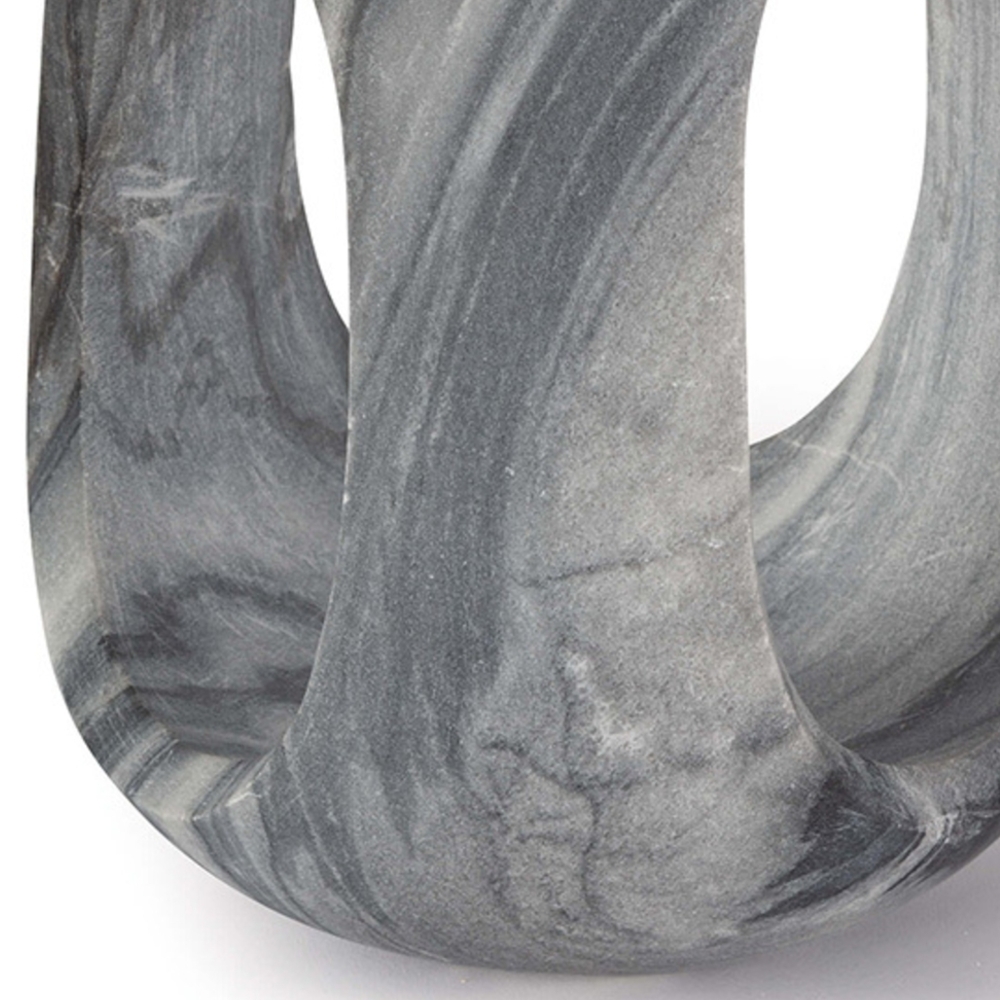 Regina Andrew Bruno Modern Classic Black Marble Sculpture - Large - Image 1