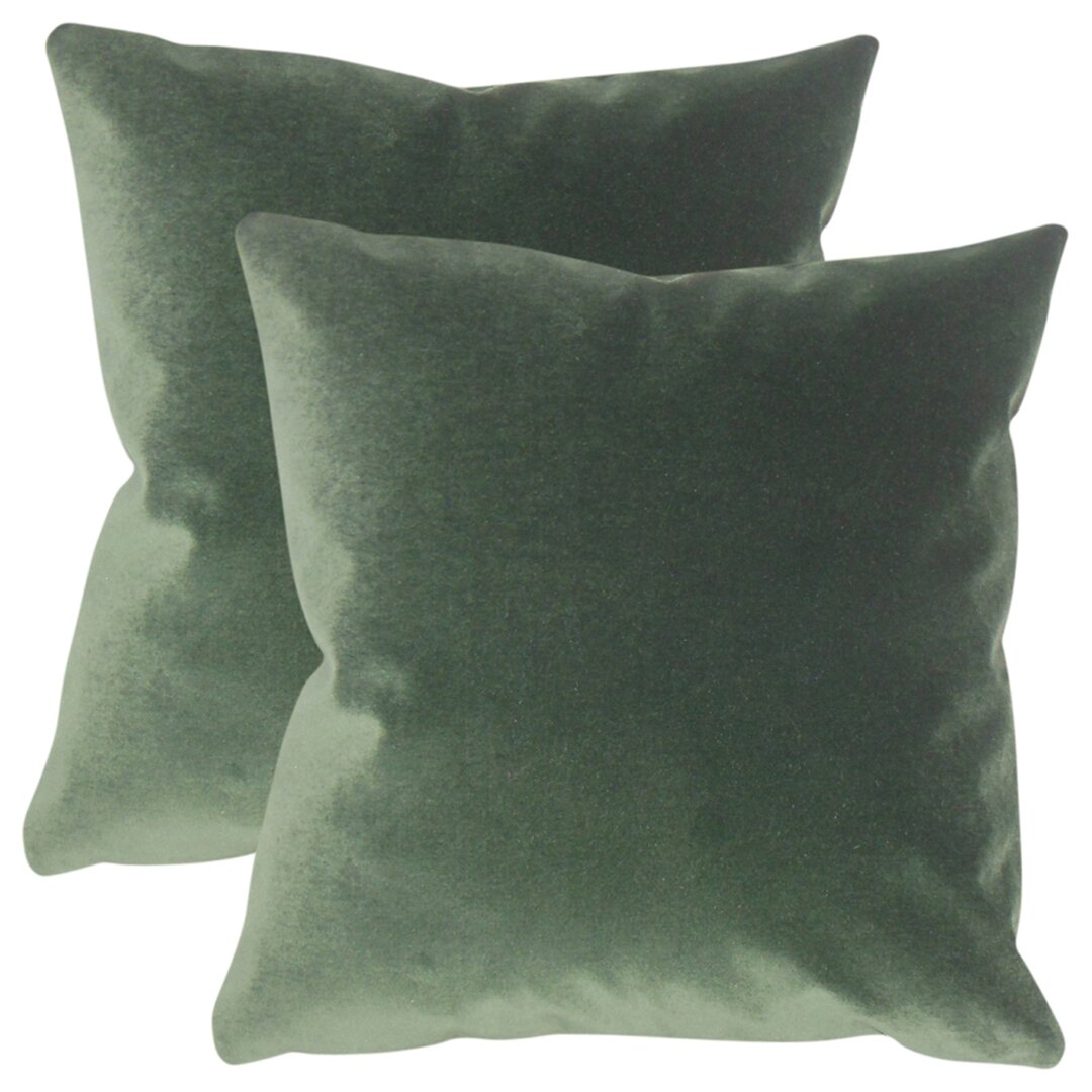 "The Pillow Collection Arison Cotton Throw Pillow" (set of 2) - Image 0