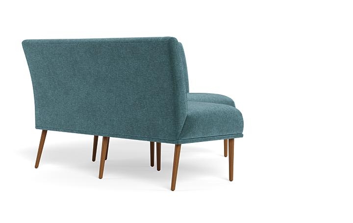 Dorian Upholstered Petite Left Banquette with Tufting Option - Image 1