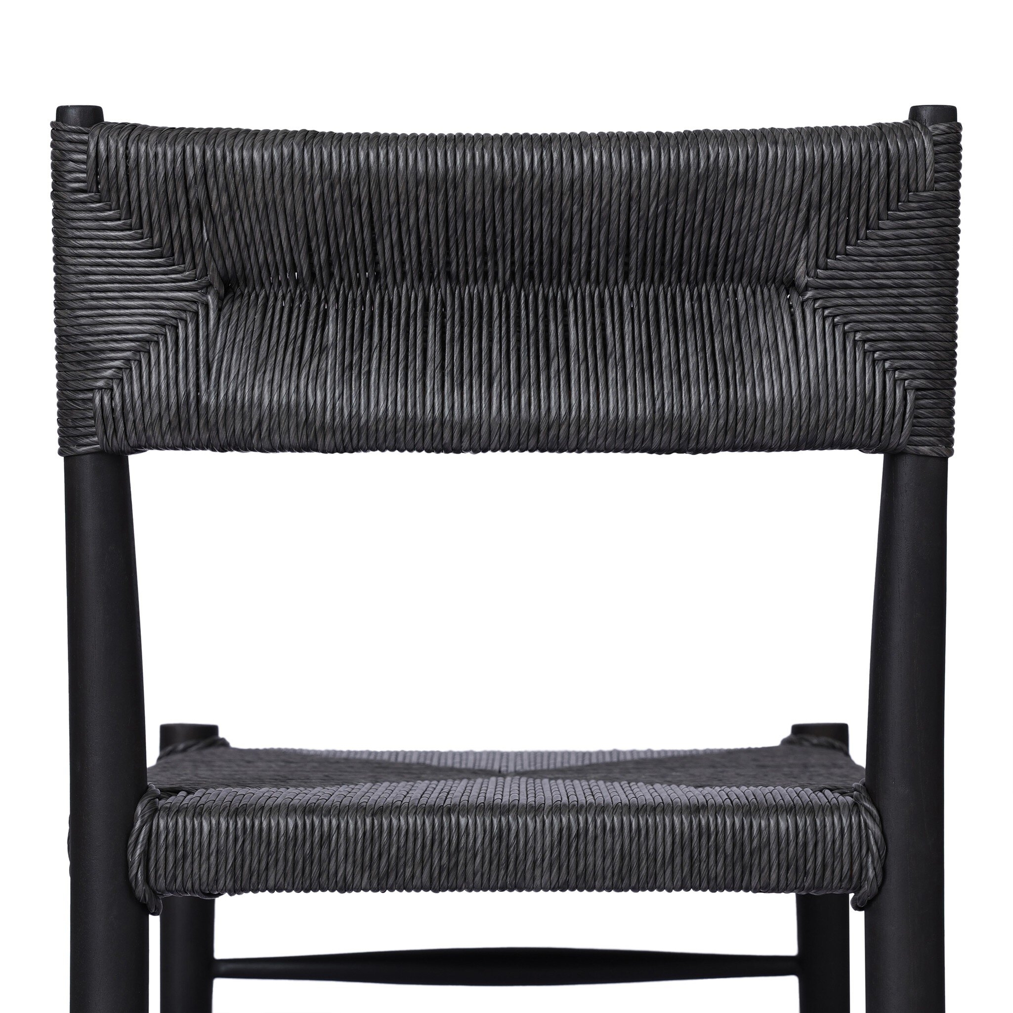 Lomas Outdoor Dining Chair - Black Teak - Image 7