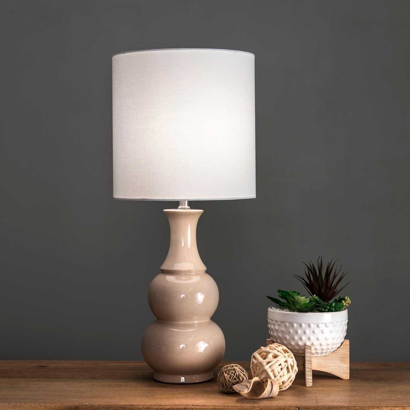 Indio 29" Ceramic Table Lamp - Image 1