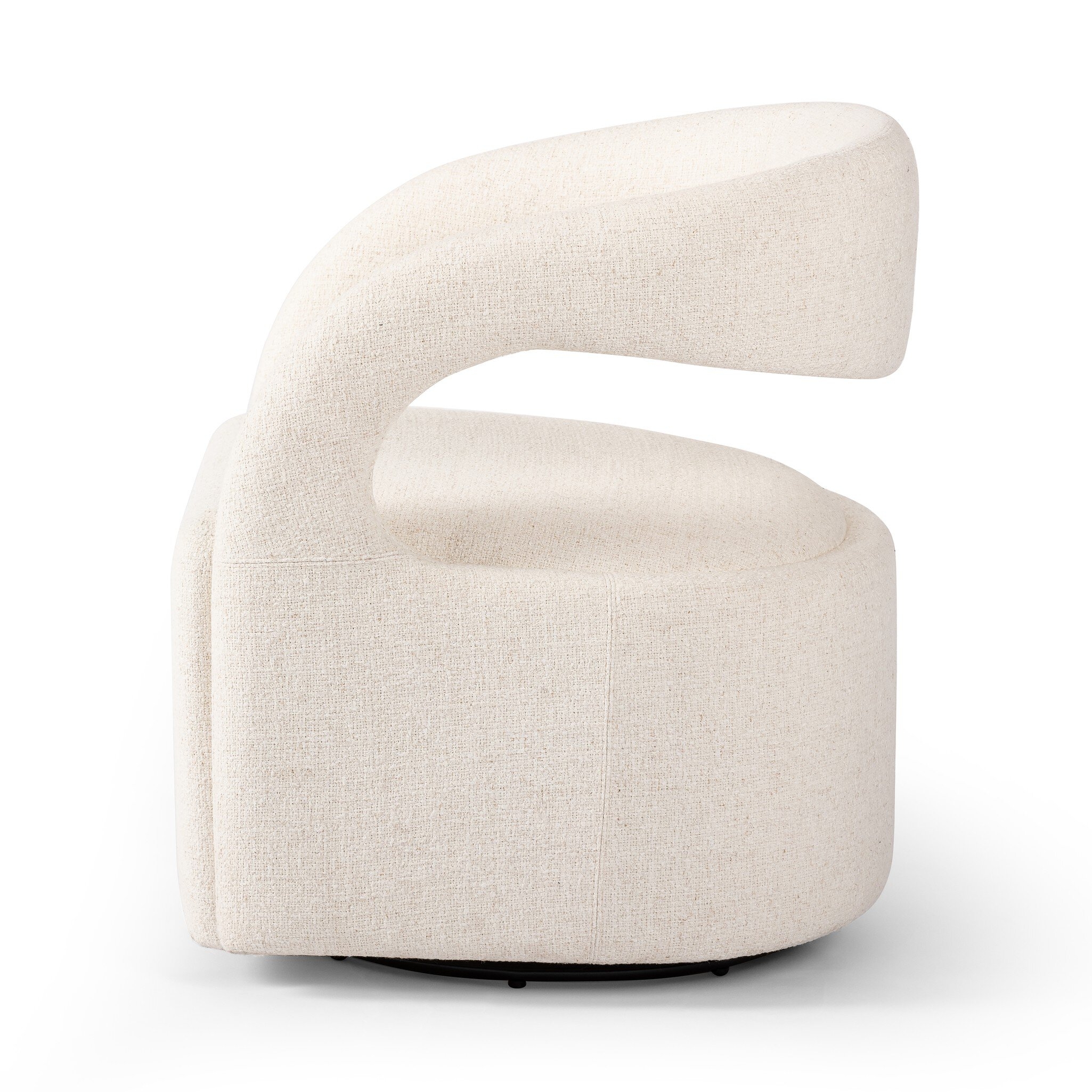 Hawkins Swivel Chair - Omari Natural - Image 3