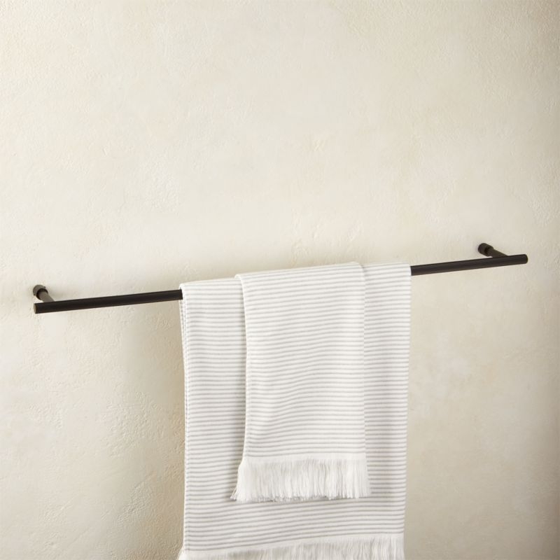 Sprocket Towel Bar Matte Black 18" - Image 6