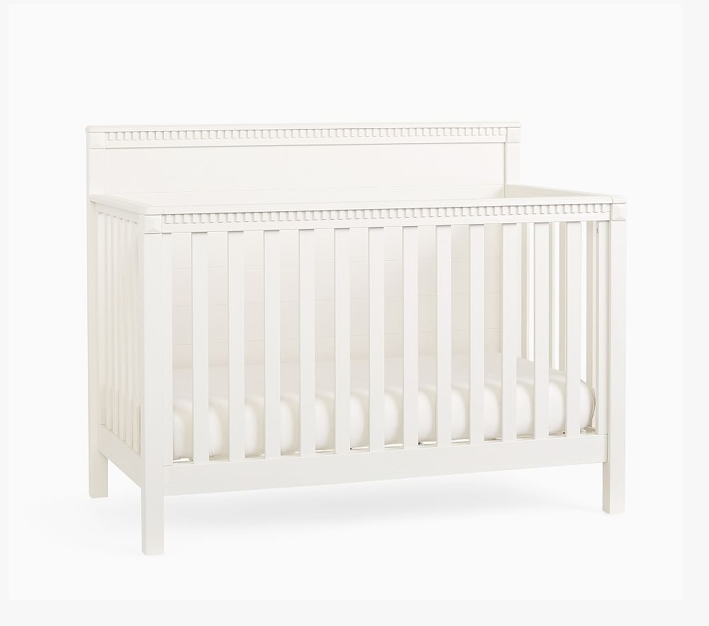Rory 4-in-1 Convertible Crib, Montauk White, In-Home Delivery - Image 0