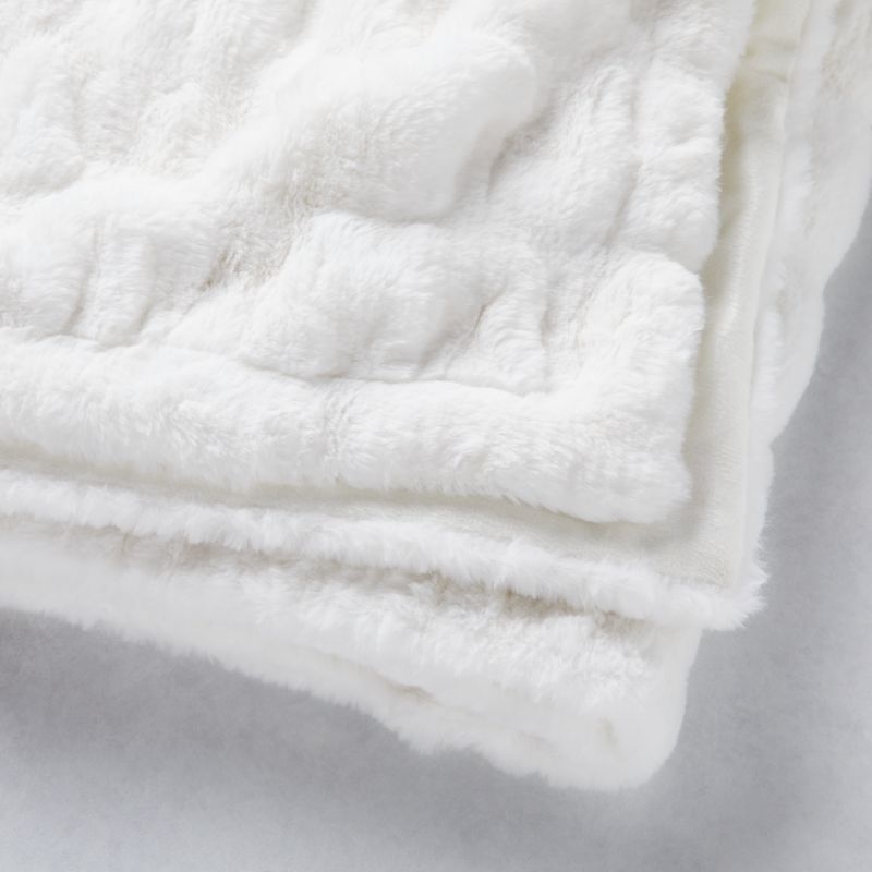 Faux Fur Baby Blanket - Image 1