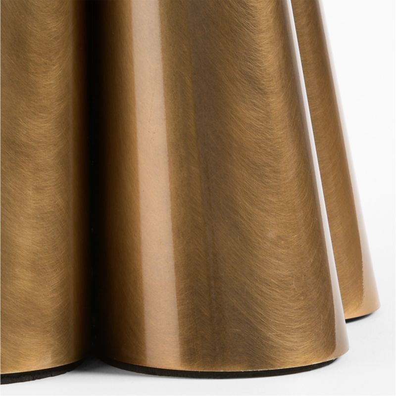 Amorata Brass Table Lamp with Brass Shade 29" - Image 2