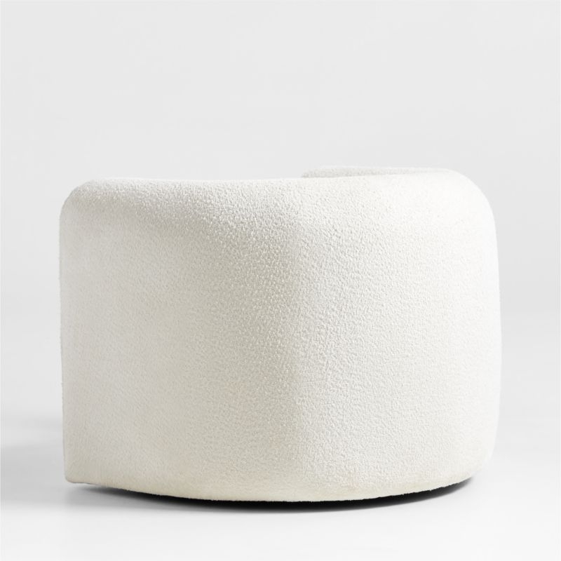 Hugger Curved Swivel Accent Chair by Leanne Ford - Image 5