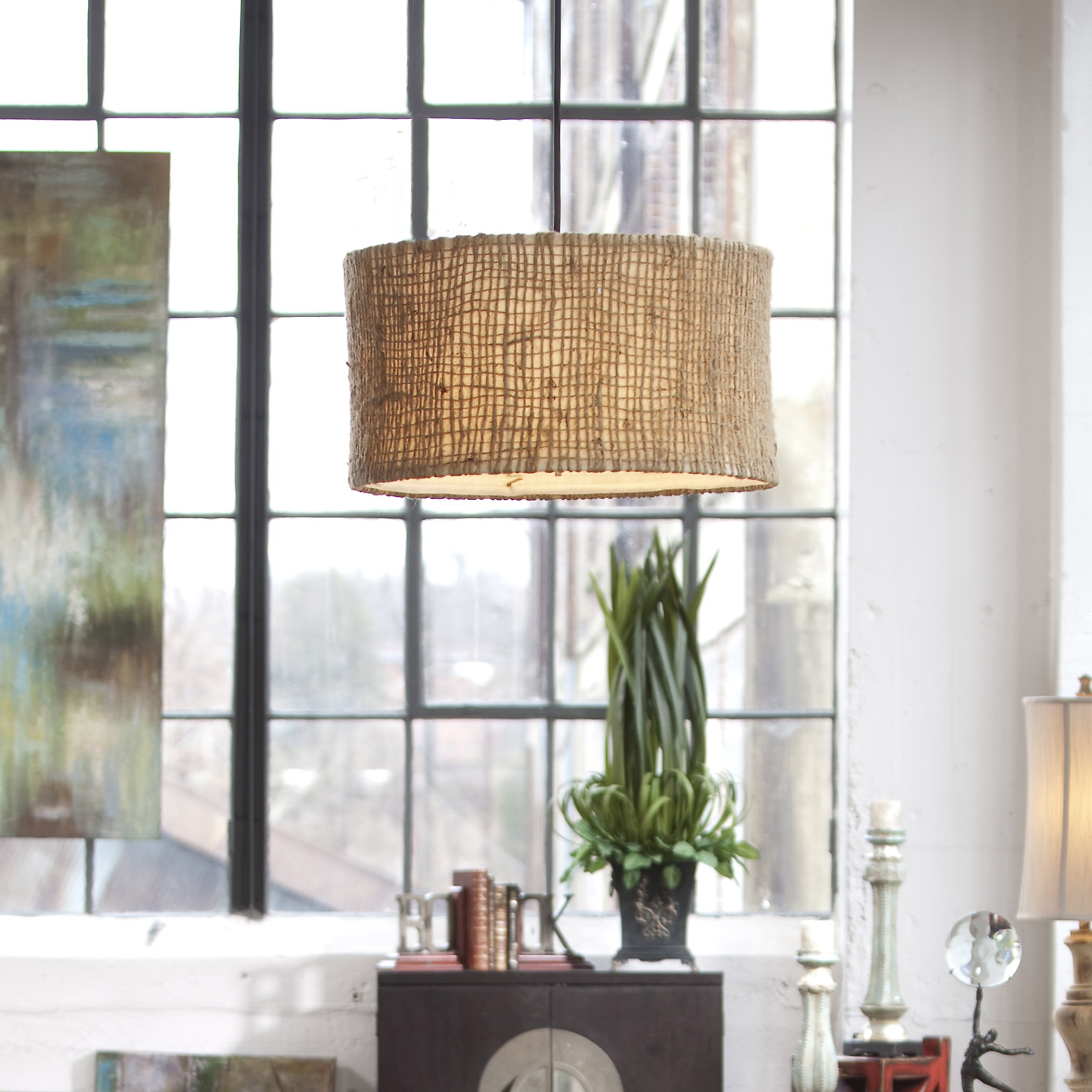 Burleson 3 Light Drum Pendant - Image 1