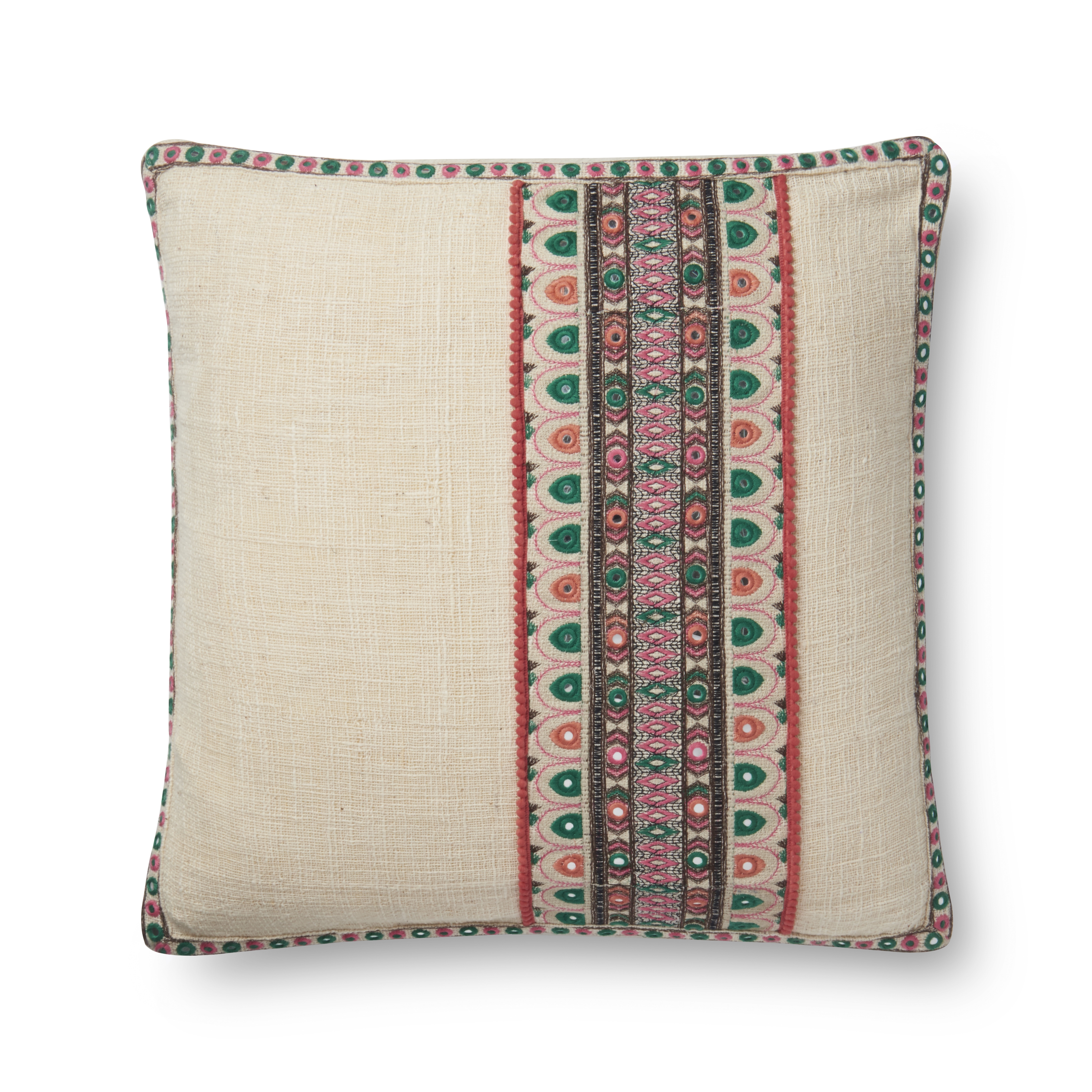 Justina Blakeney x Loloi Pillows P0634 Multi 13" x 35" Cover Only - Image 1