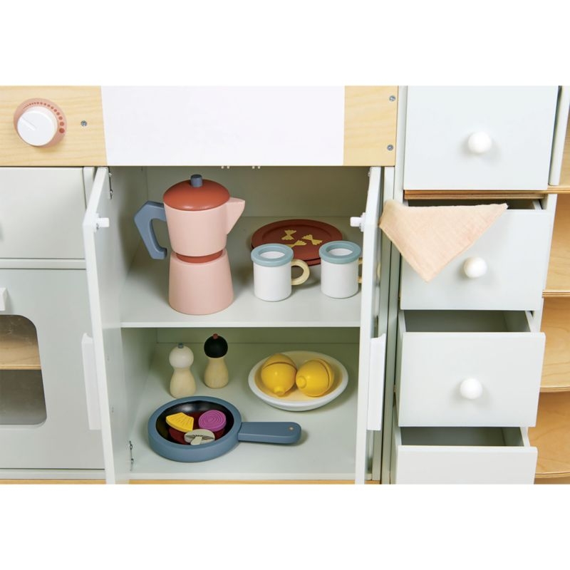 Tender Leaf La Fiamma Grand Kids Wooden Play Kitchen - Image 4