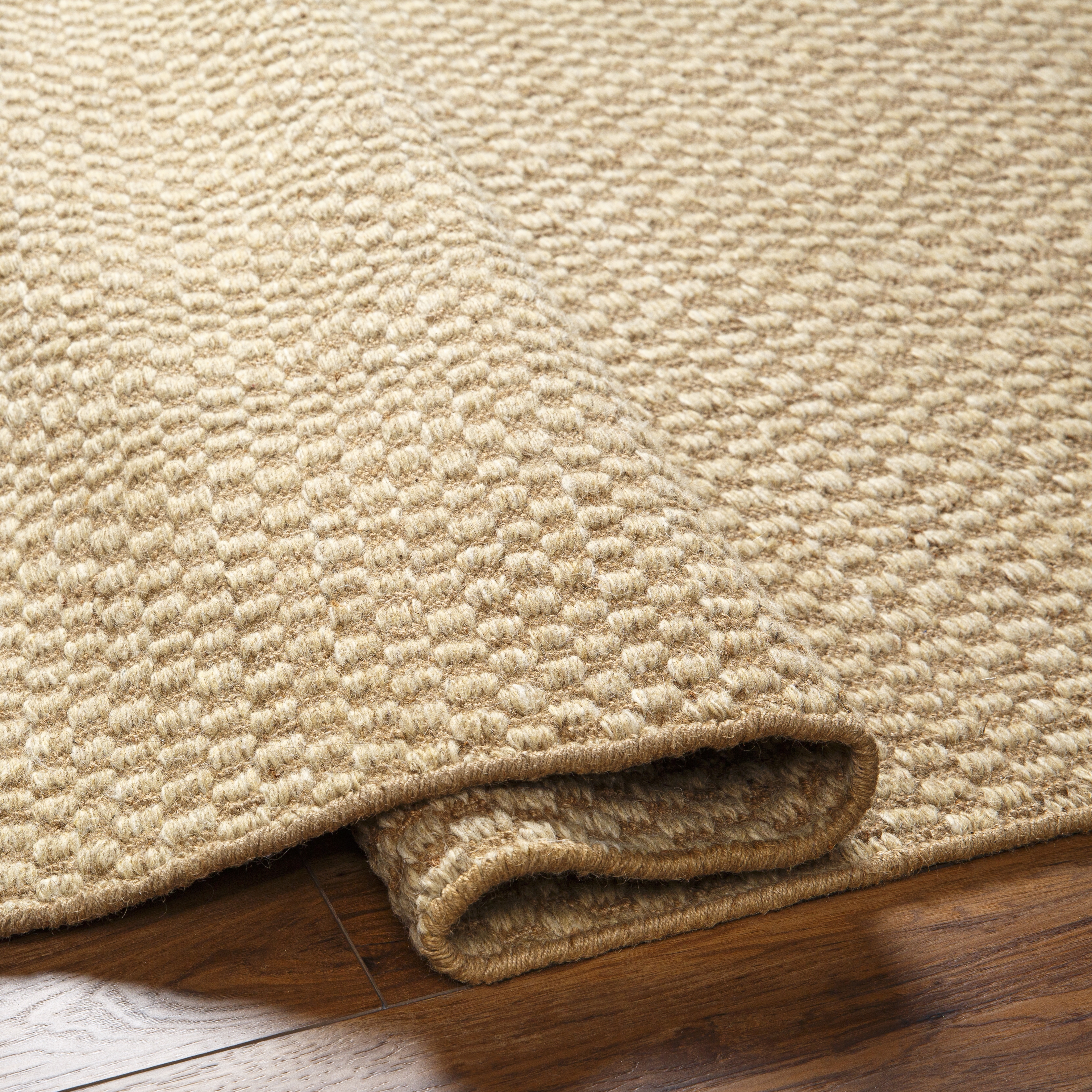 Bolton Beige Indoor 2'6" x 12' Handmade Rug - Image 5