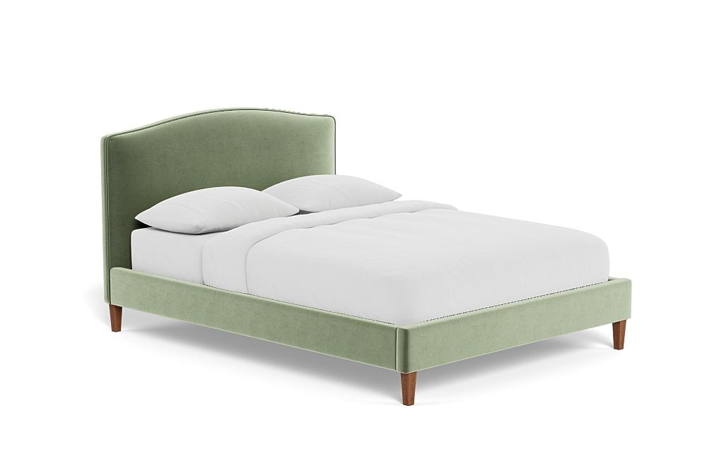 Celia Upholstered Bed with Contrast Piping - Image 1