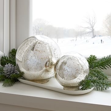 Mercury Globes, Silver, Medium - Image 1