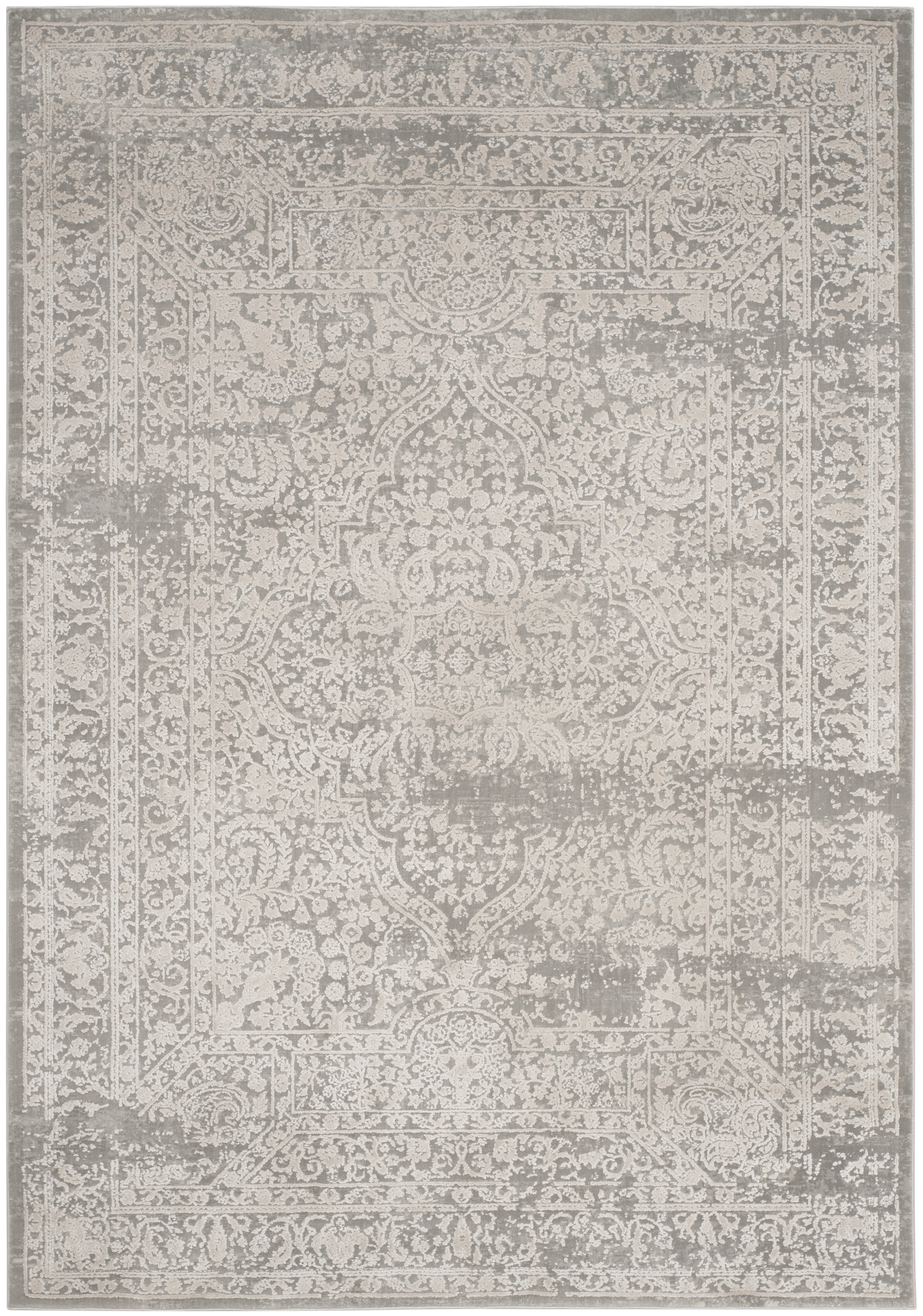 Arlo Home Woven Area Rug, PRN711G, Grey/Beige,  8' X 10' - Image 0