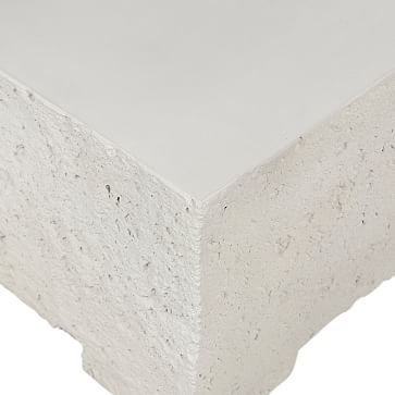 Squared Outdoor Concrete Coffee Table - Image 3