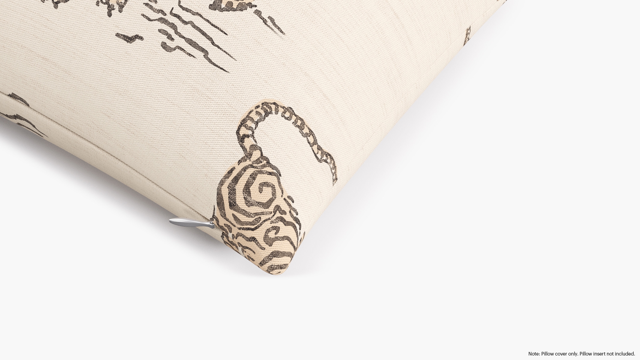 Throw Pillow Cover 14" x 20", Canvas Tigresse, 14" x 20" - Image 1