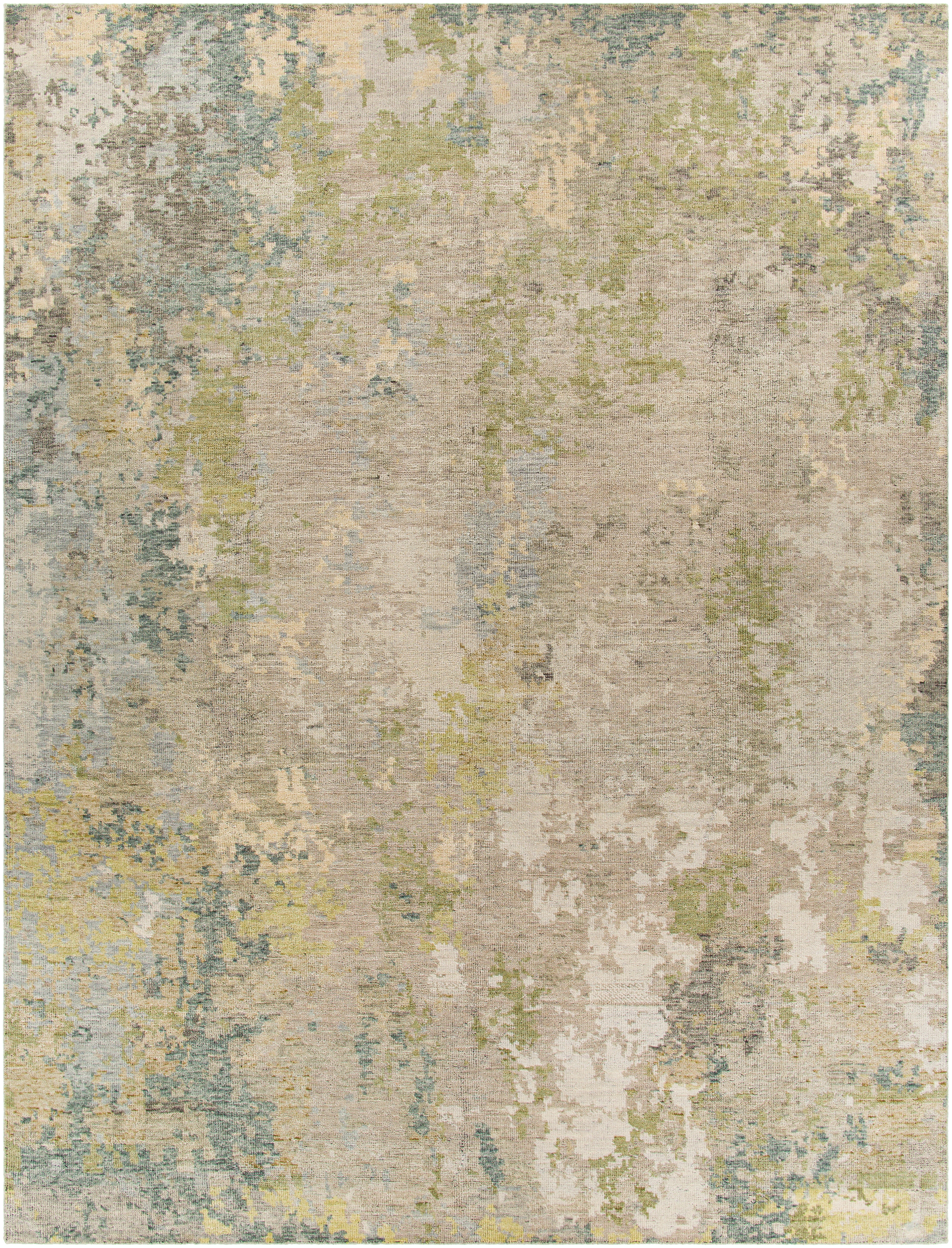 Odyssey Beige Indoor 10' x 14' Handmade Rug - Image 0