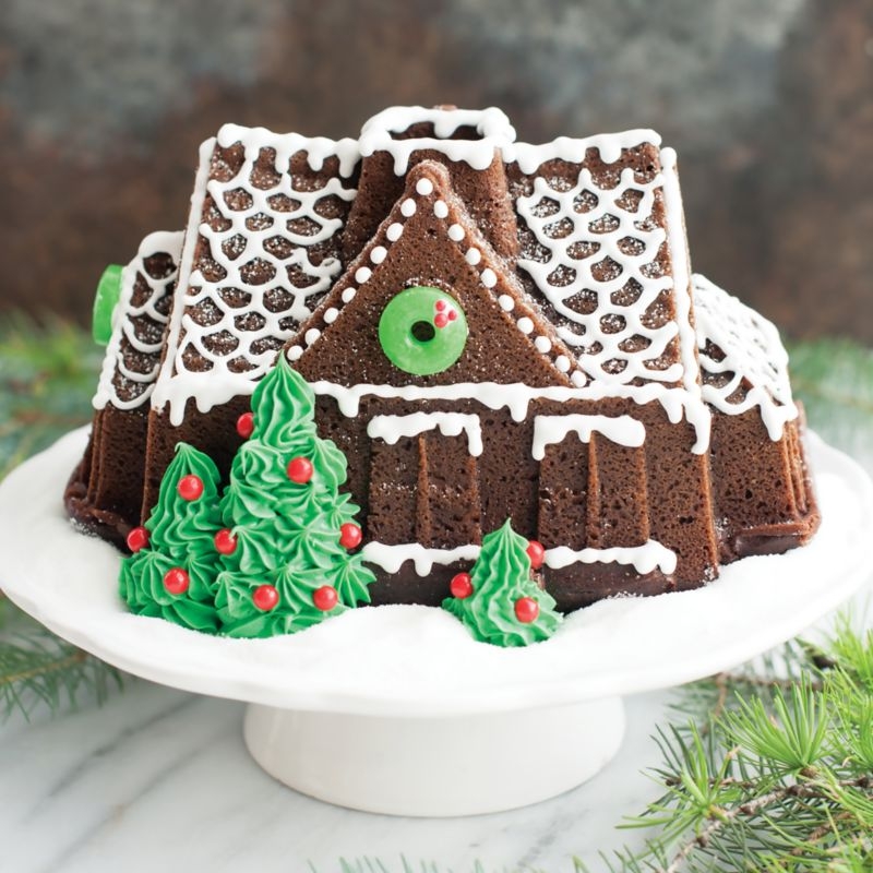 Nordic Ware ® Gingerbread House Bundt Pan - Image 1