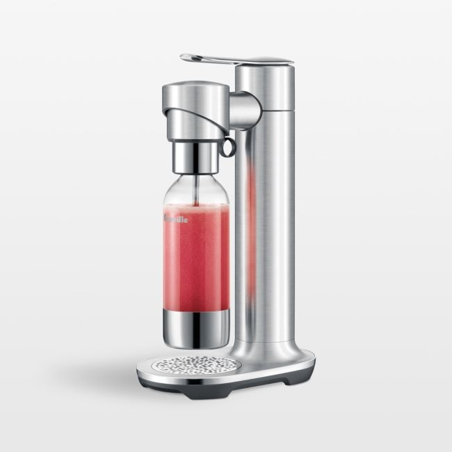 Breville ® InFizz Fusion Carbonation Machine with CO2 Canister in Stainless Steel - Image 0