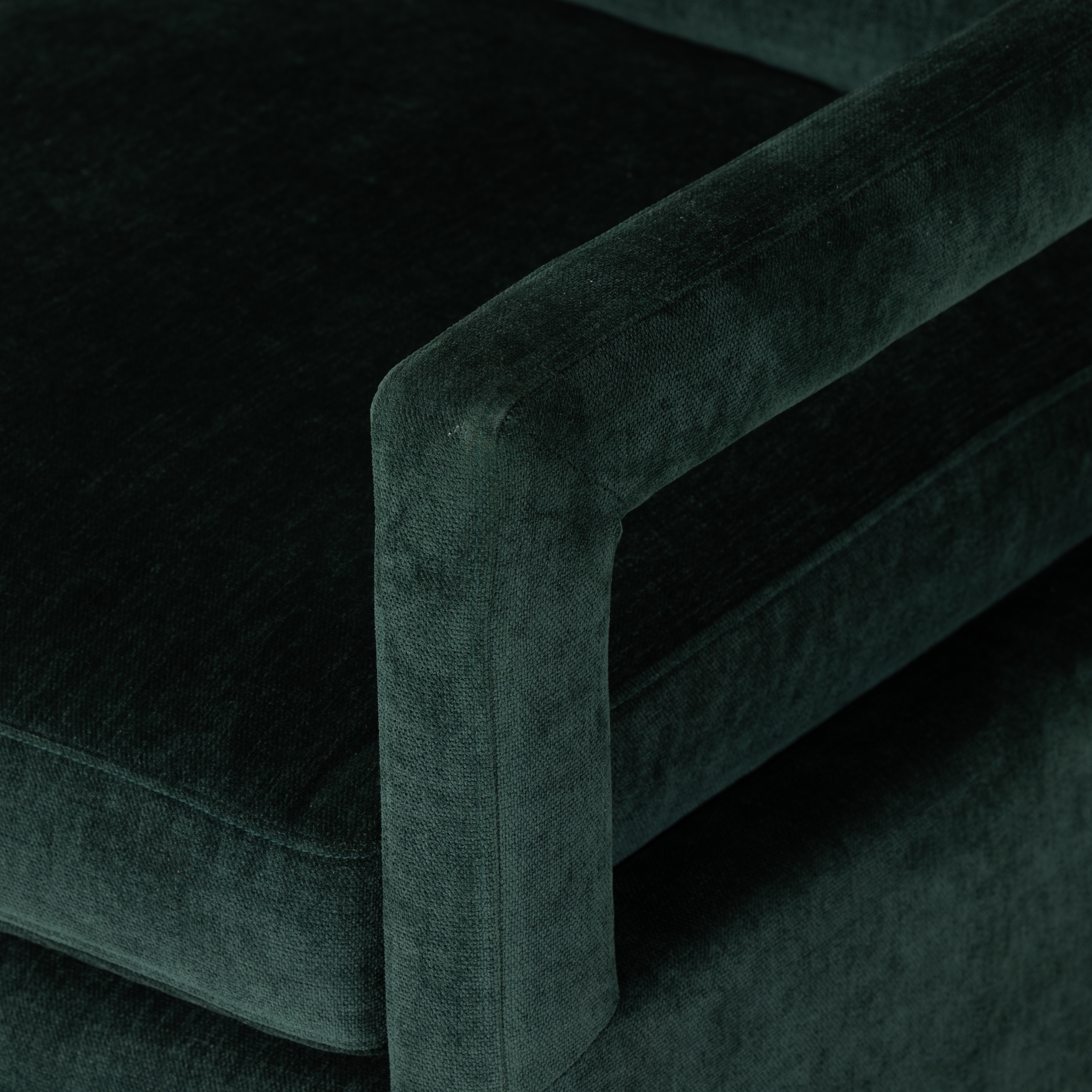 Olson Swivel Chair-Emerald Worn Velvet - Image 7