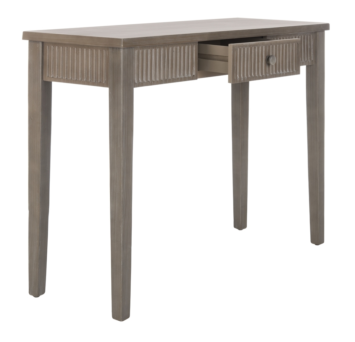 Beale Console With Storage Drawer - Grey - Arlo Home - Image 3