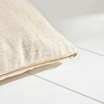Dog Bed Cover, Natural Linen, Small - Image 1