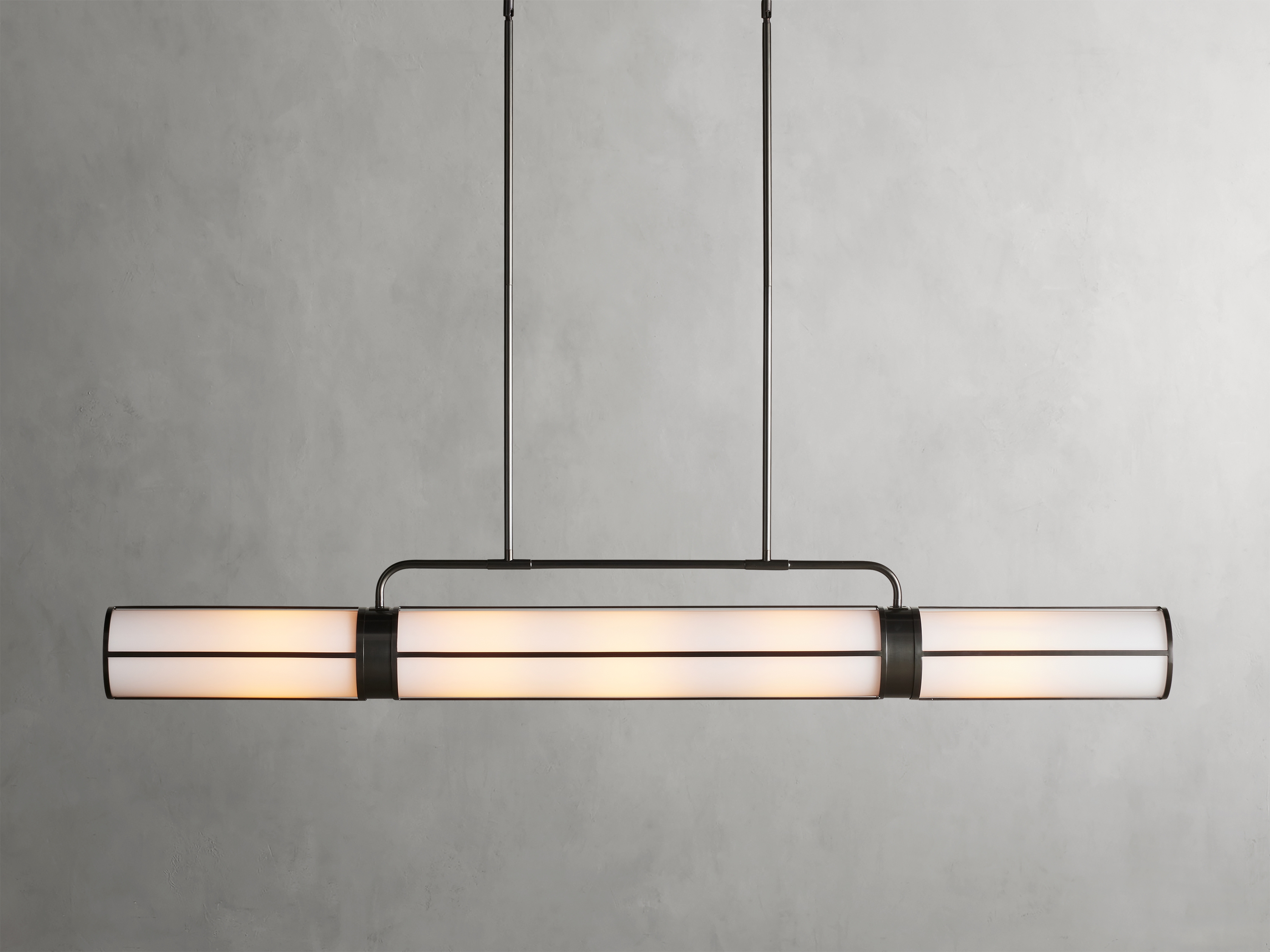 Remming 72" Linear Pendant in Bronze - Image 0