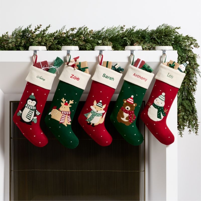 Baby Snowman Kids Christmas Stocking by Joan Anderson - Image 5