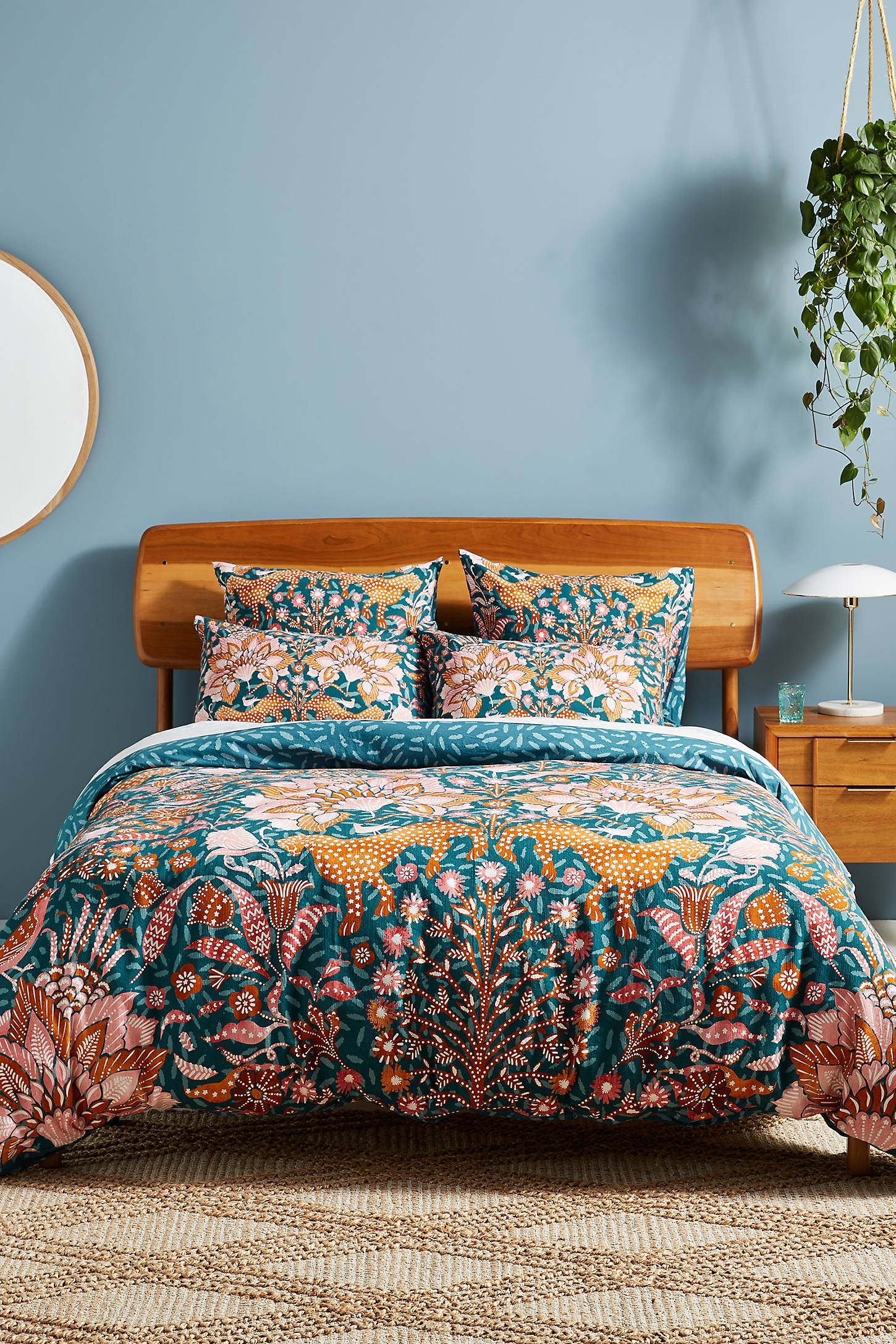 Mahina Duvet Cover By Anthropologie in Assorted Size Q top/bed - Image 0