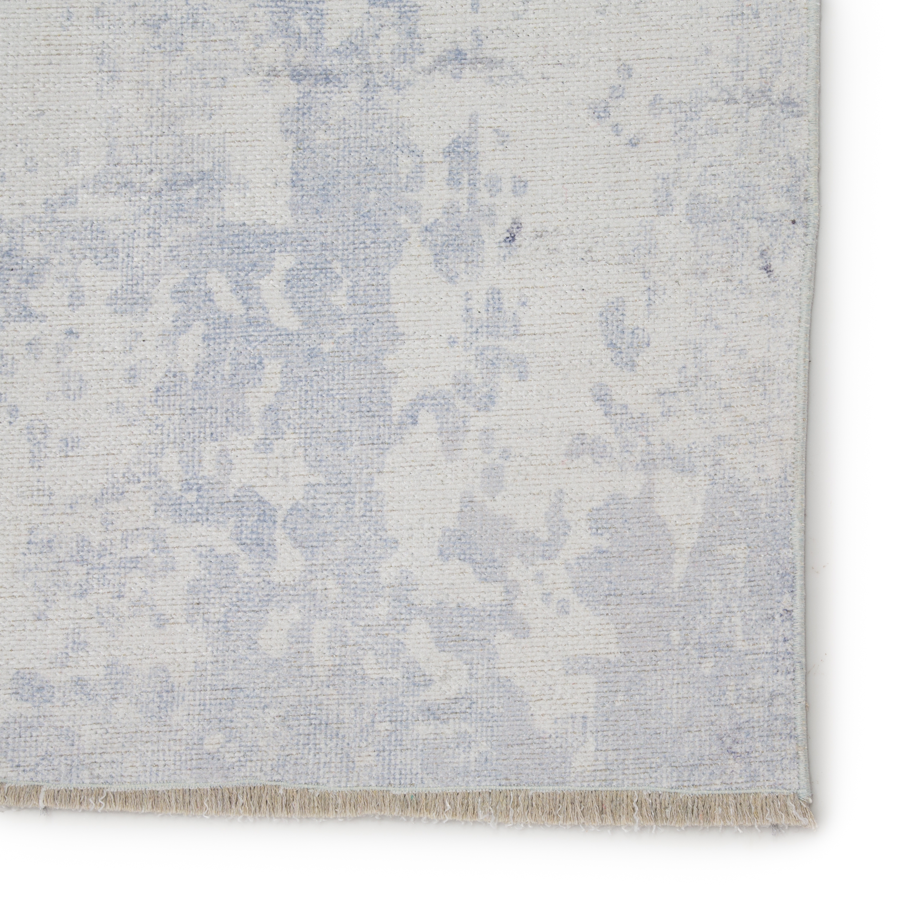 Contessa Medallion Blue/ White Area Rug (6'X9') - Image 3