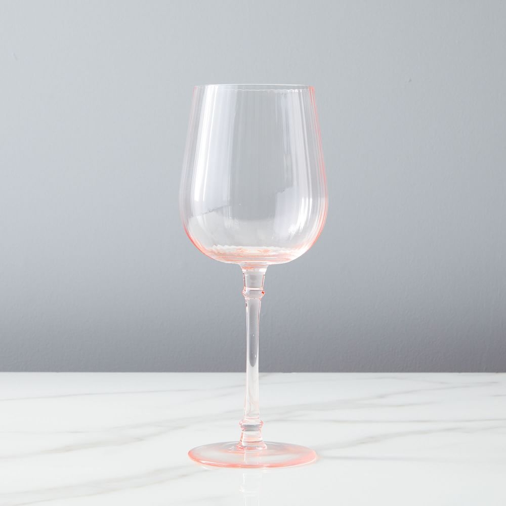 Esme Glassware, White Wine, Rose, Set of 4 - Image 0