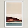 Burgundy Seascape Diptych 1 Limited Edition Fine Art Print 2 - Image 0
