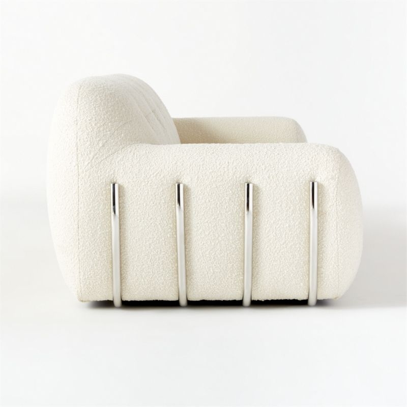 Brace Cream Boucle Sofa - Image 3