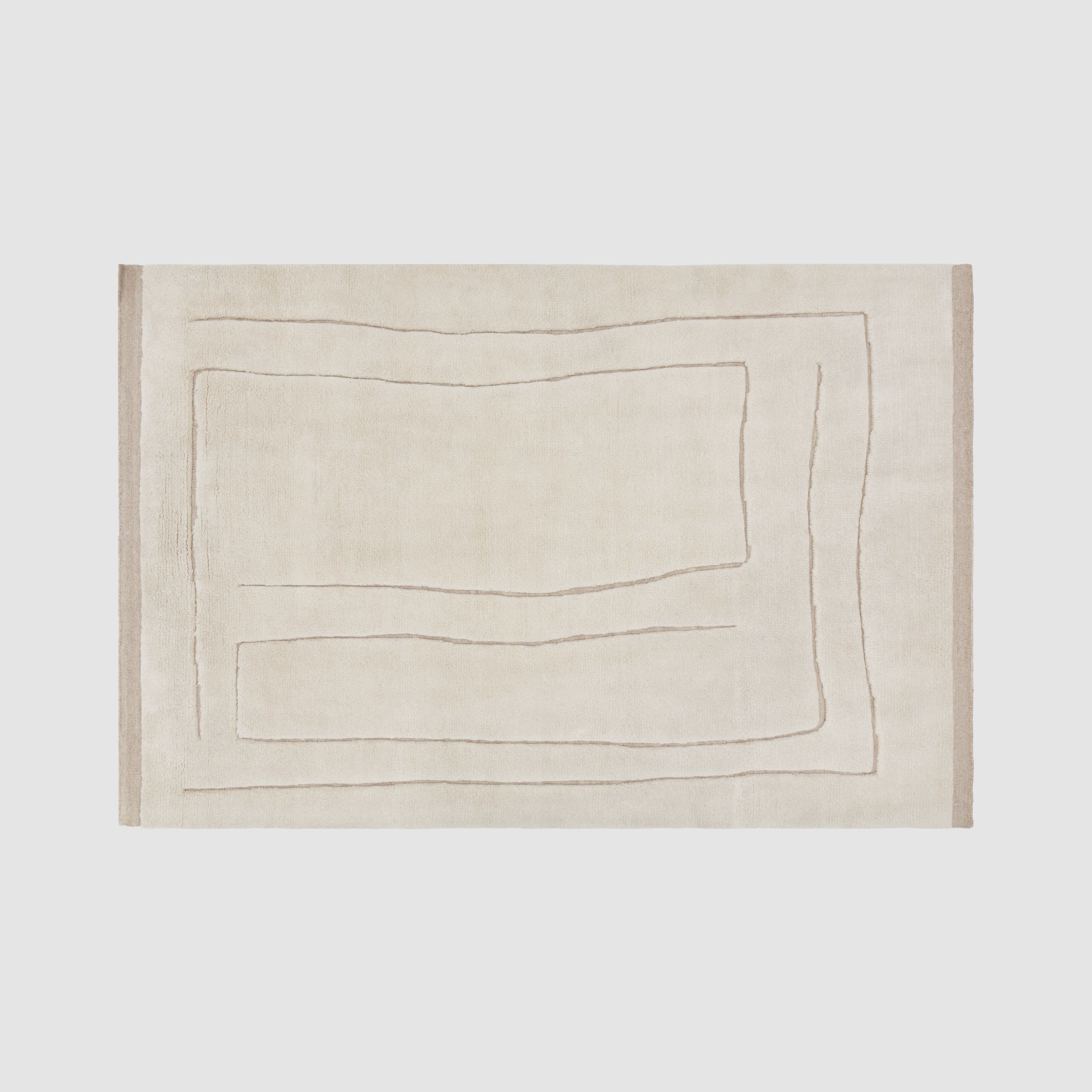 The Citizenry Ishir Hand-Knotted Area Rug | 10' x 14' | Sand - Image 5