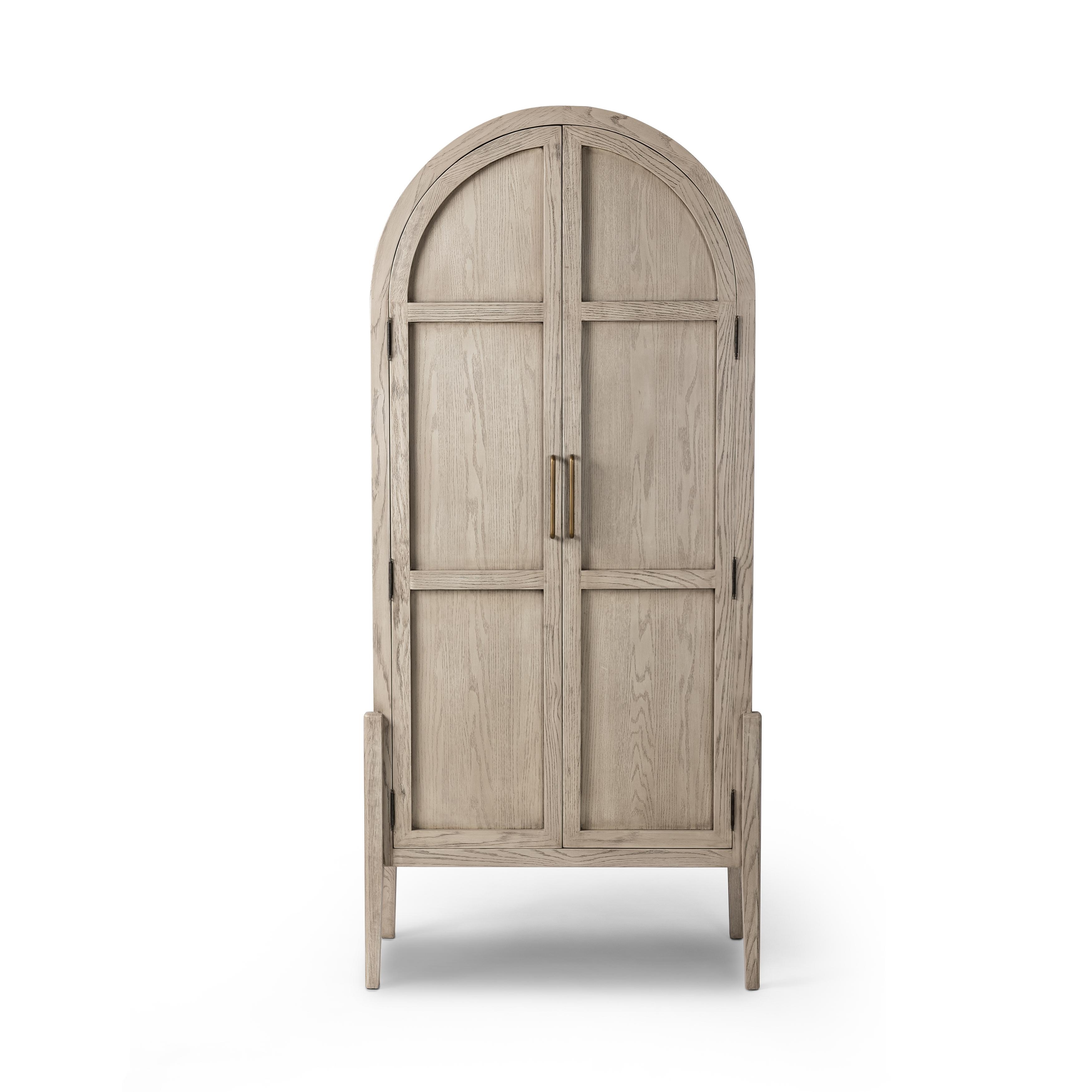 Tolle Panel Door Cabinet-Rstic Wht - Image 2