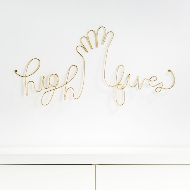 High Fives Wire Wall Decor - Image 0