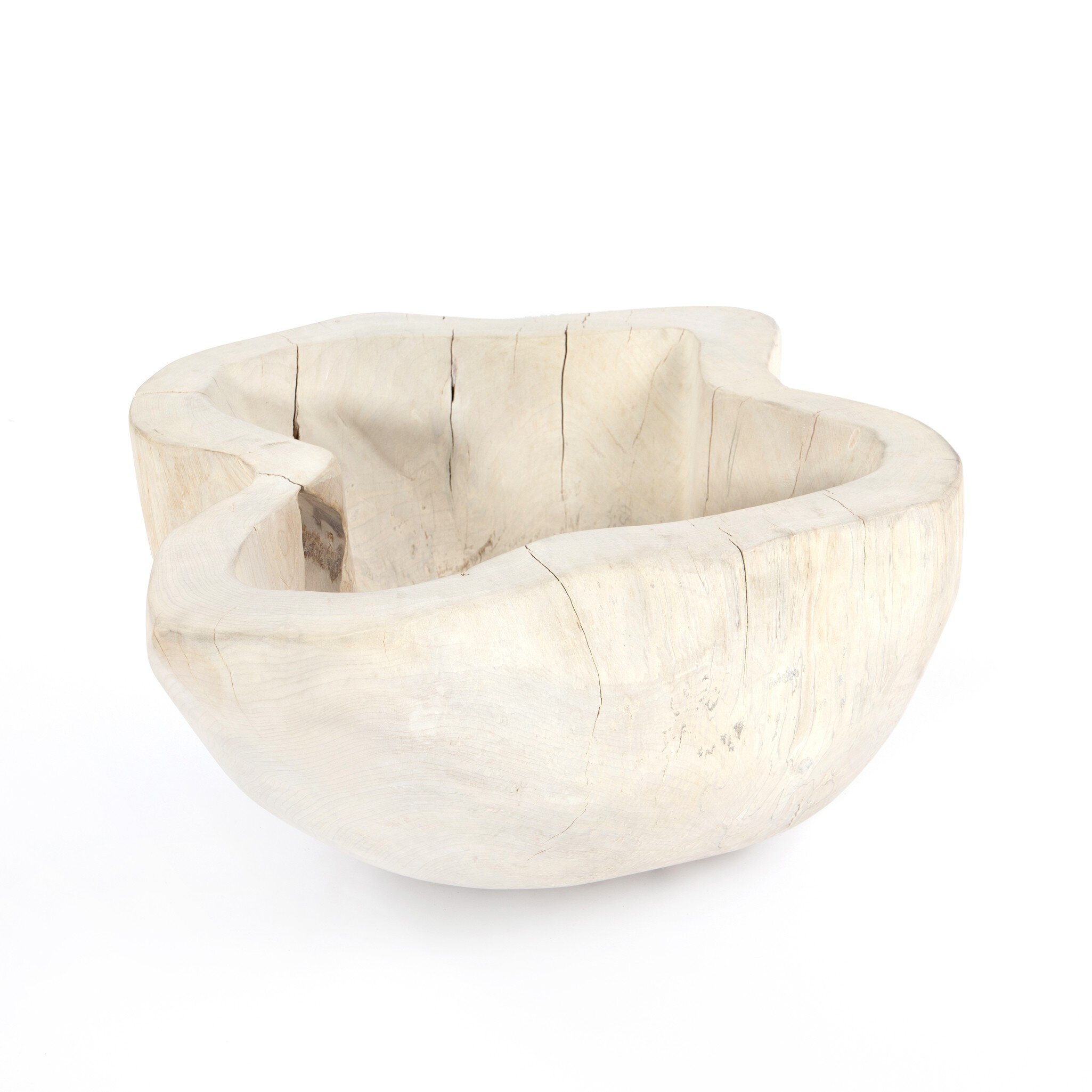 Live Edge Bowl - Ivory - Image 0